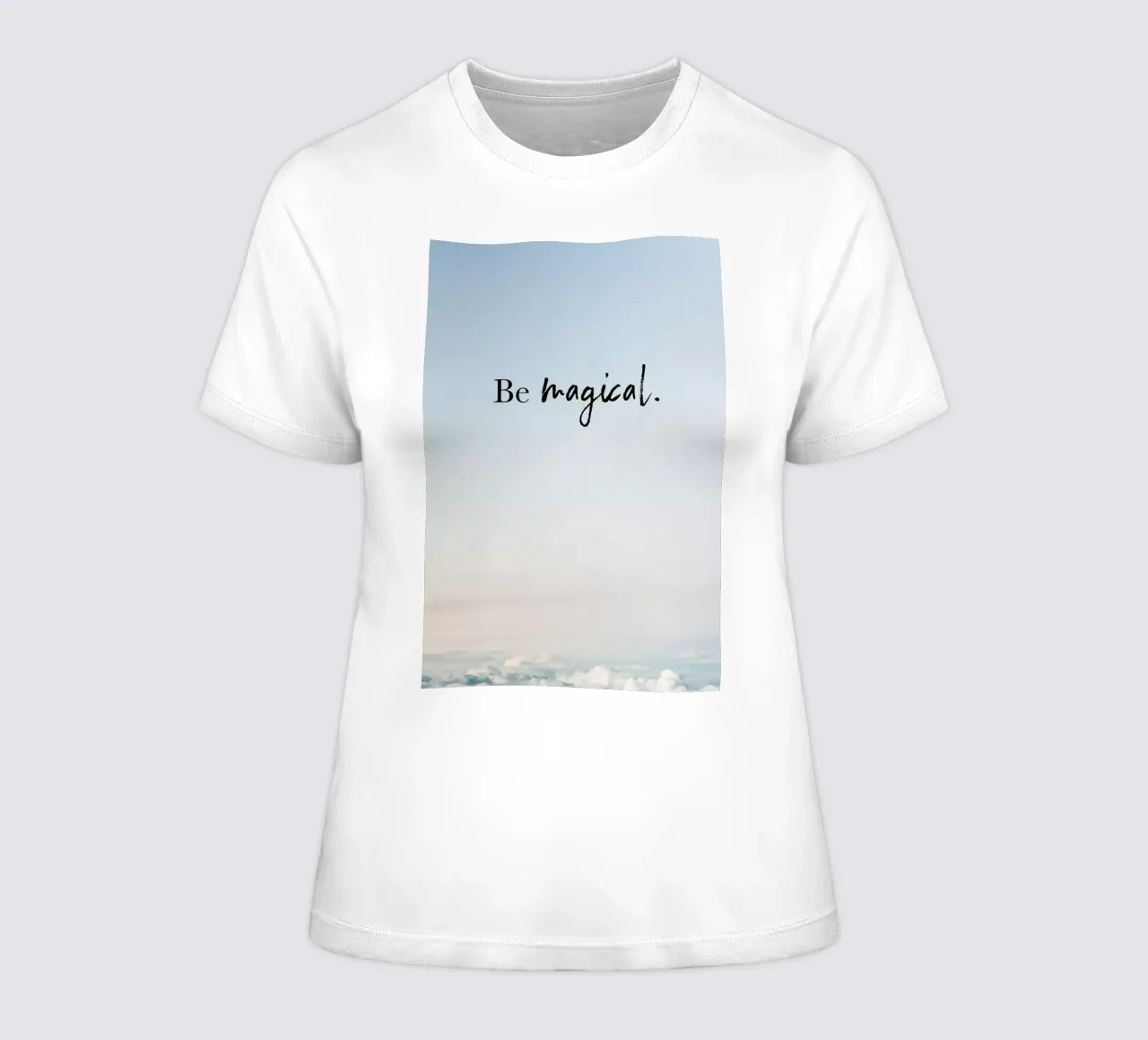 Be Magical dames t-shirt getailleerd van Studio One
