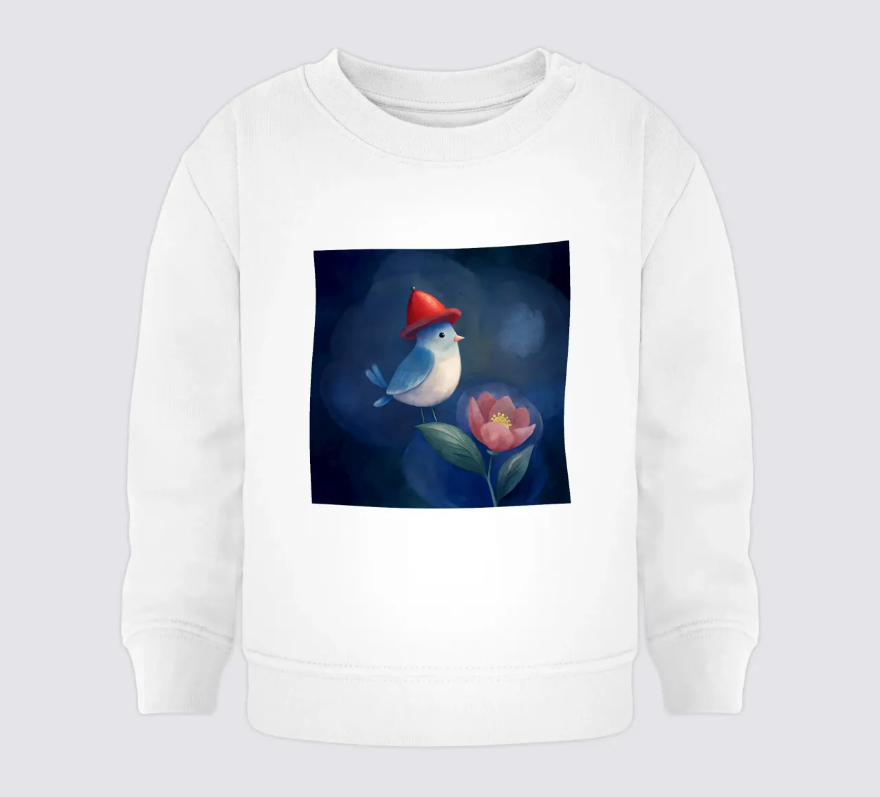uccello pensatore felpa neonato da 🎁 NOBELART