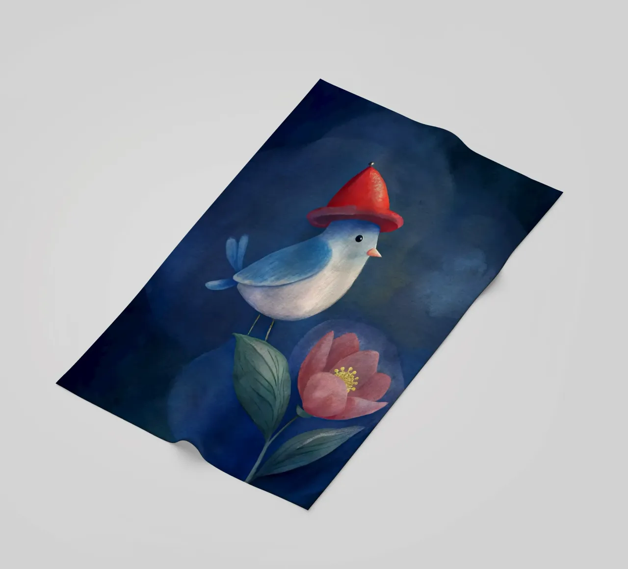uccello pensatore telo mare da 🎁 ARTVI-SHOP