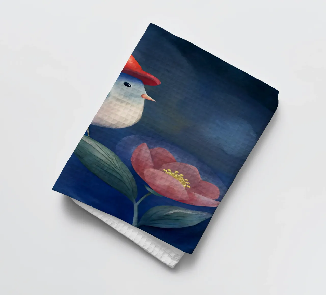 uccello pensatore canovaccio da cucina da 🎁 ARTVI-SHOP