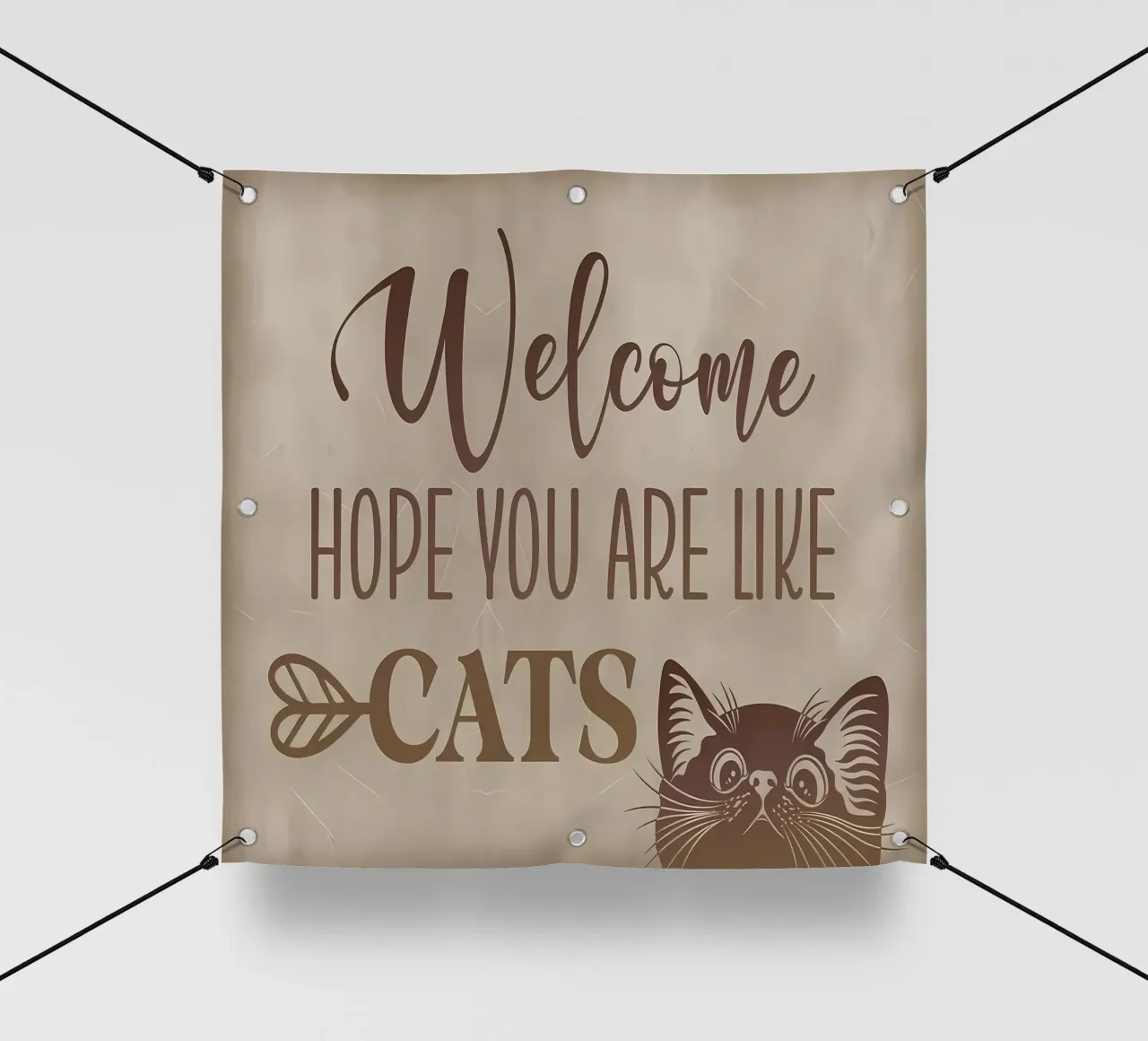 Spero che ti piaccia il pelo di gatto telo in pvc da Monique A Hooper