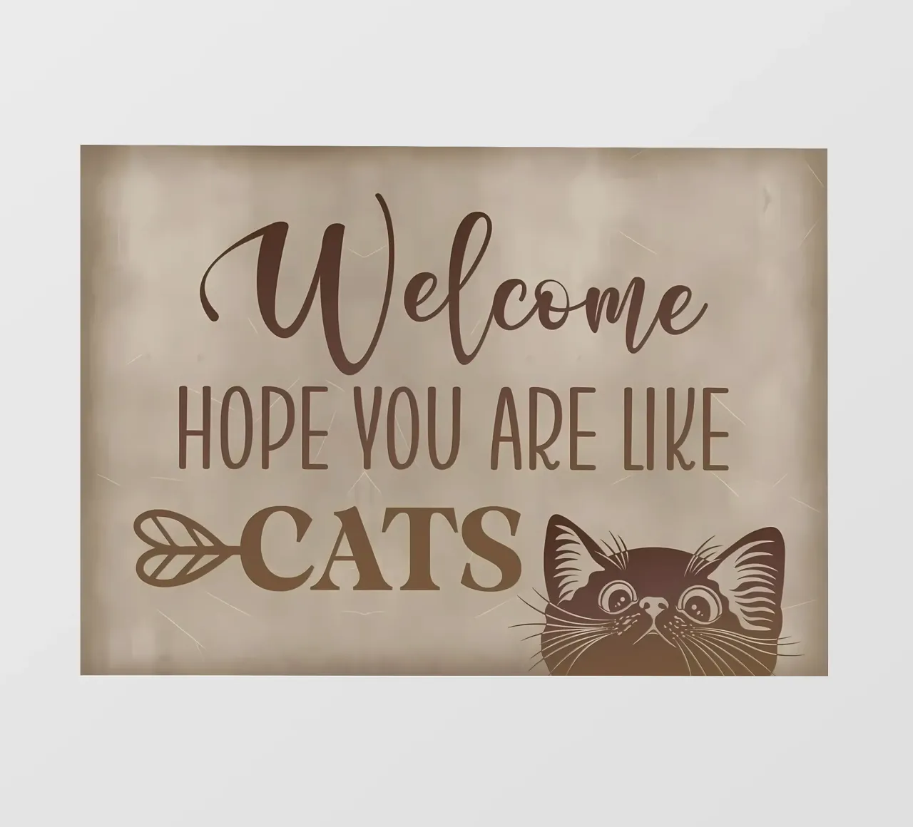Spero che ti piaccia il pelo di gatto telo in pvc da Monique A Hooper
