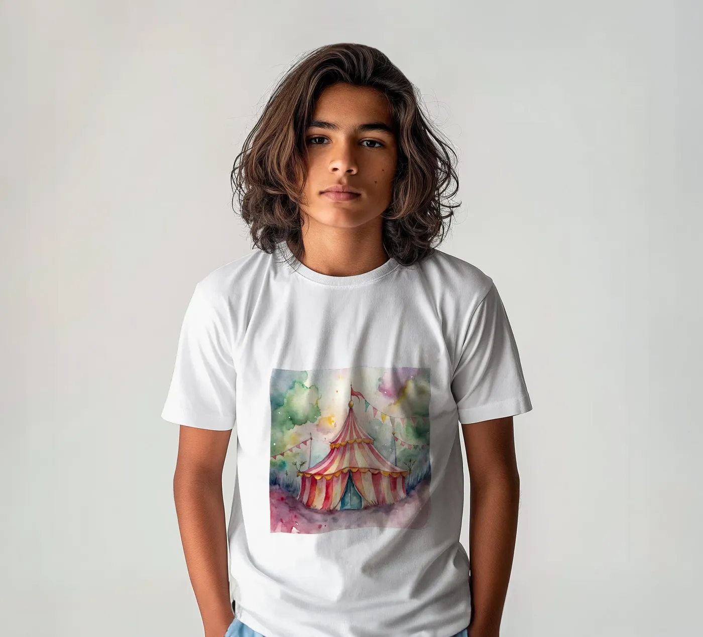 children's circus kinder t-shirt van 🎁 NOBELART