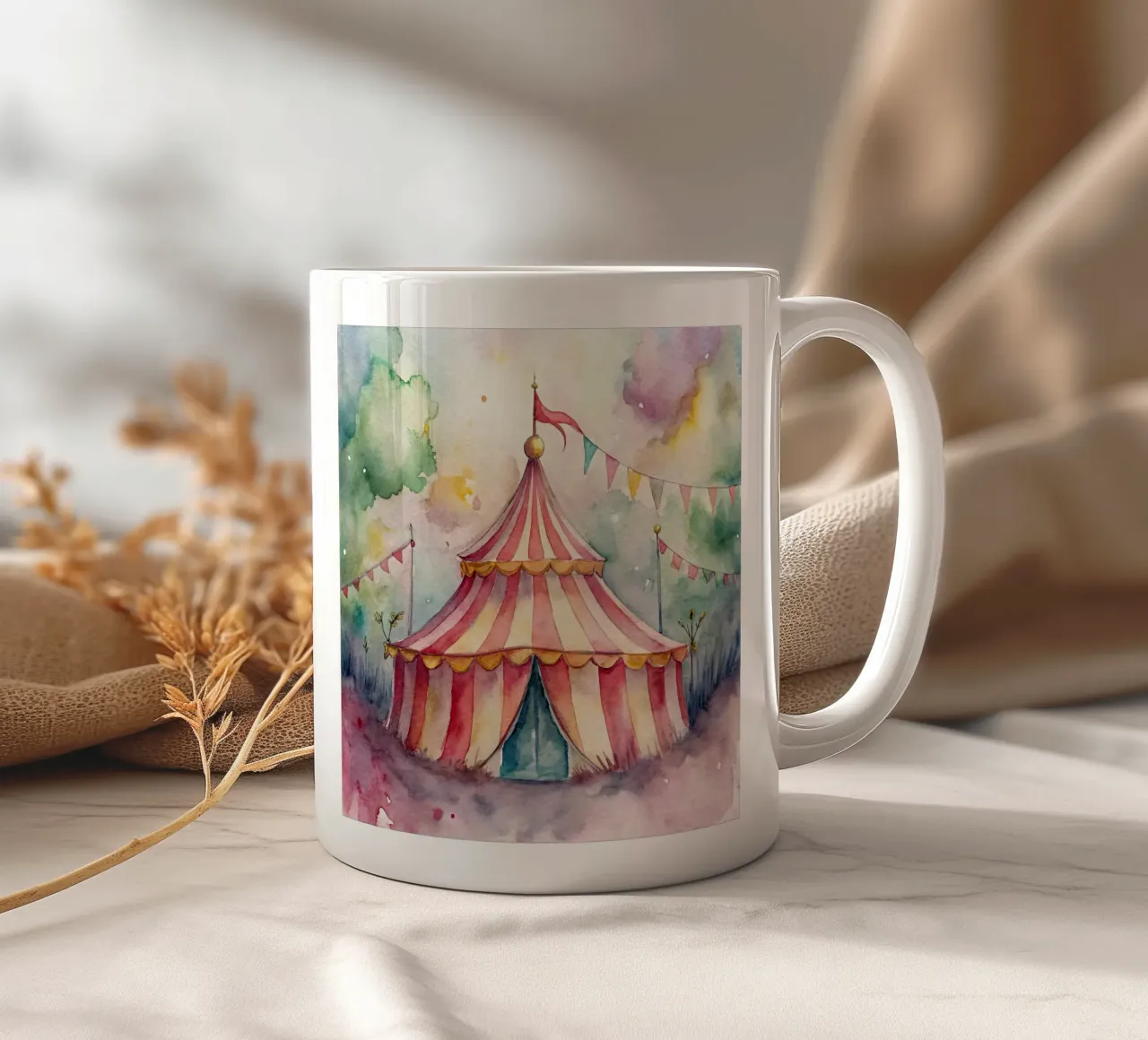 circo per bambini tazza in ceramica da 🎁 ARTVI-SHOP