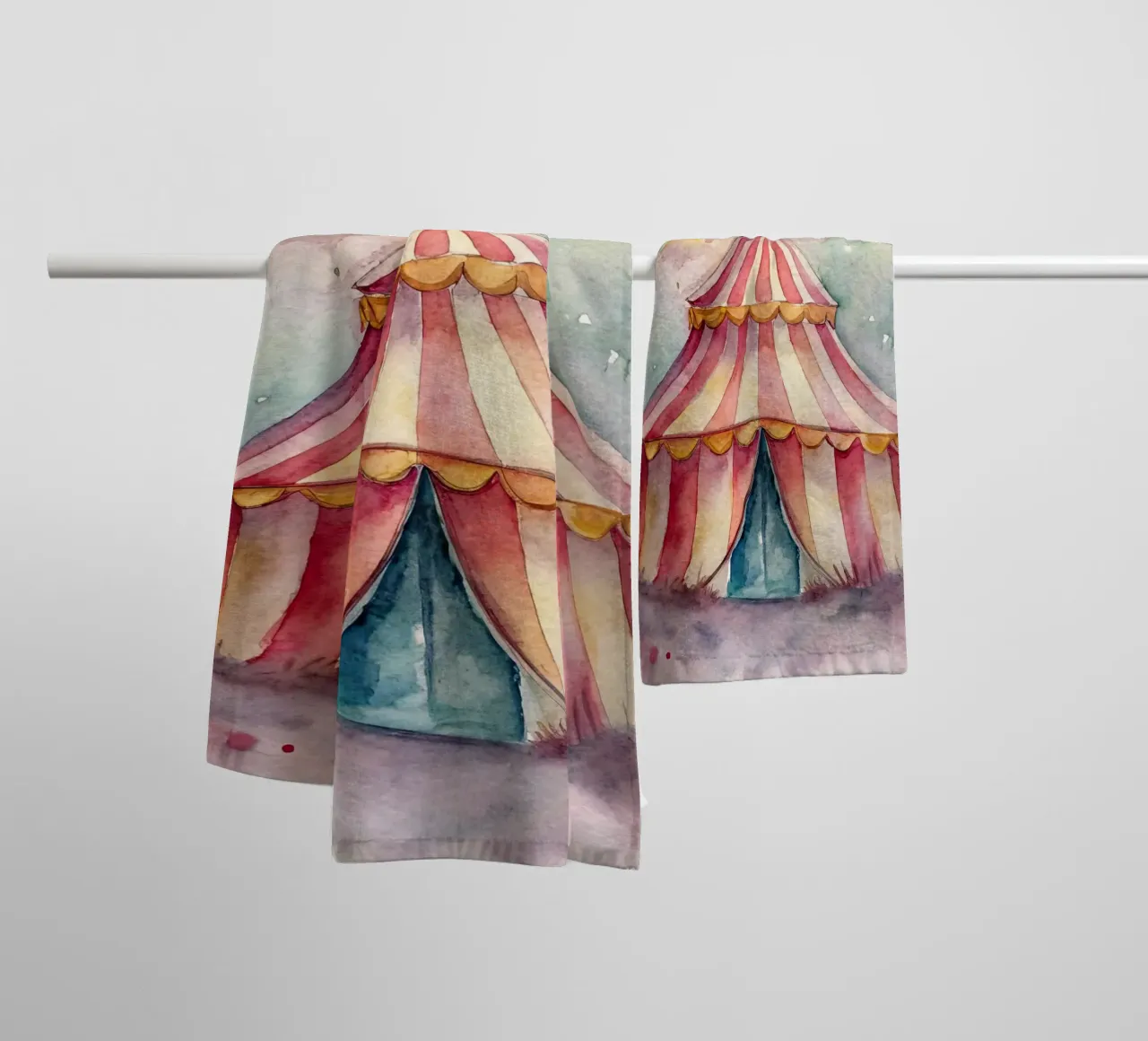 circo per bambini asciugamano da bagno da 🎁 ARTVI-SHOP
