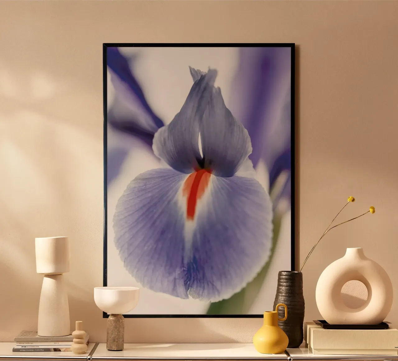 Lilly poster con telaio in legno da Shot By Clint