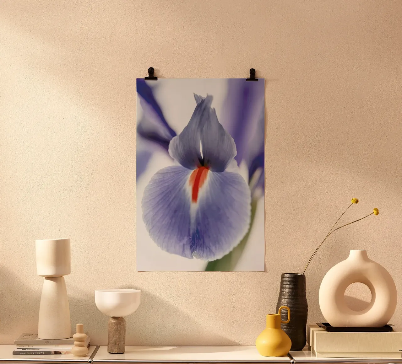 Lilly poster con telaio in legno da Shot By Clint