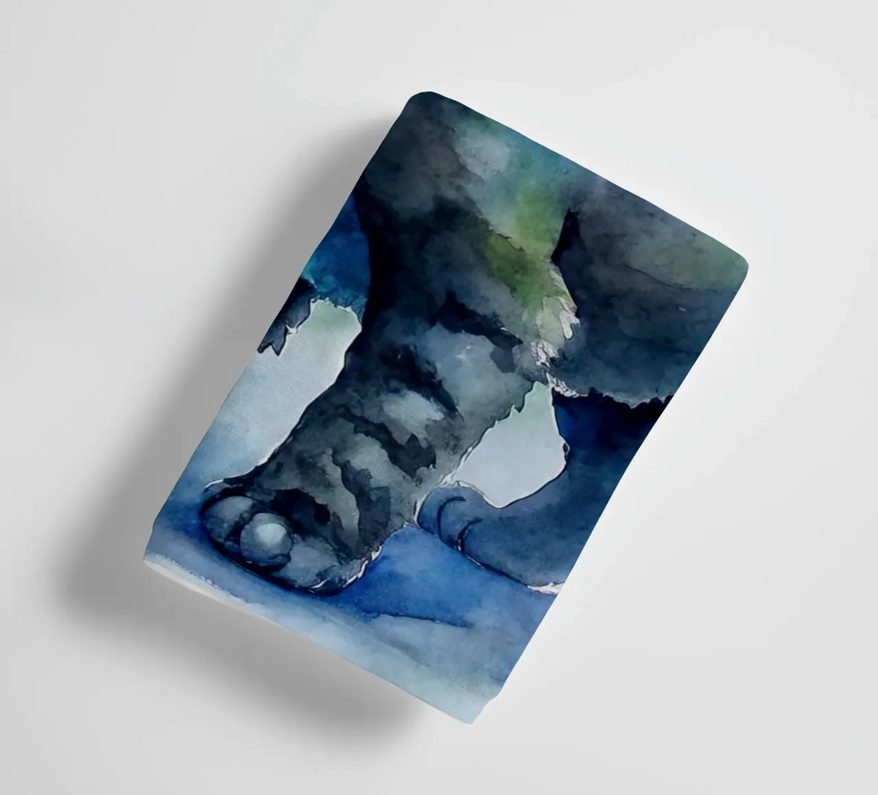 gattino in acquerello asciugamano da bagno da 🎁 ARTVI-SHOP