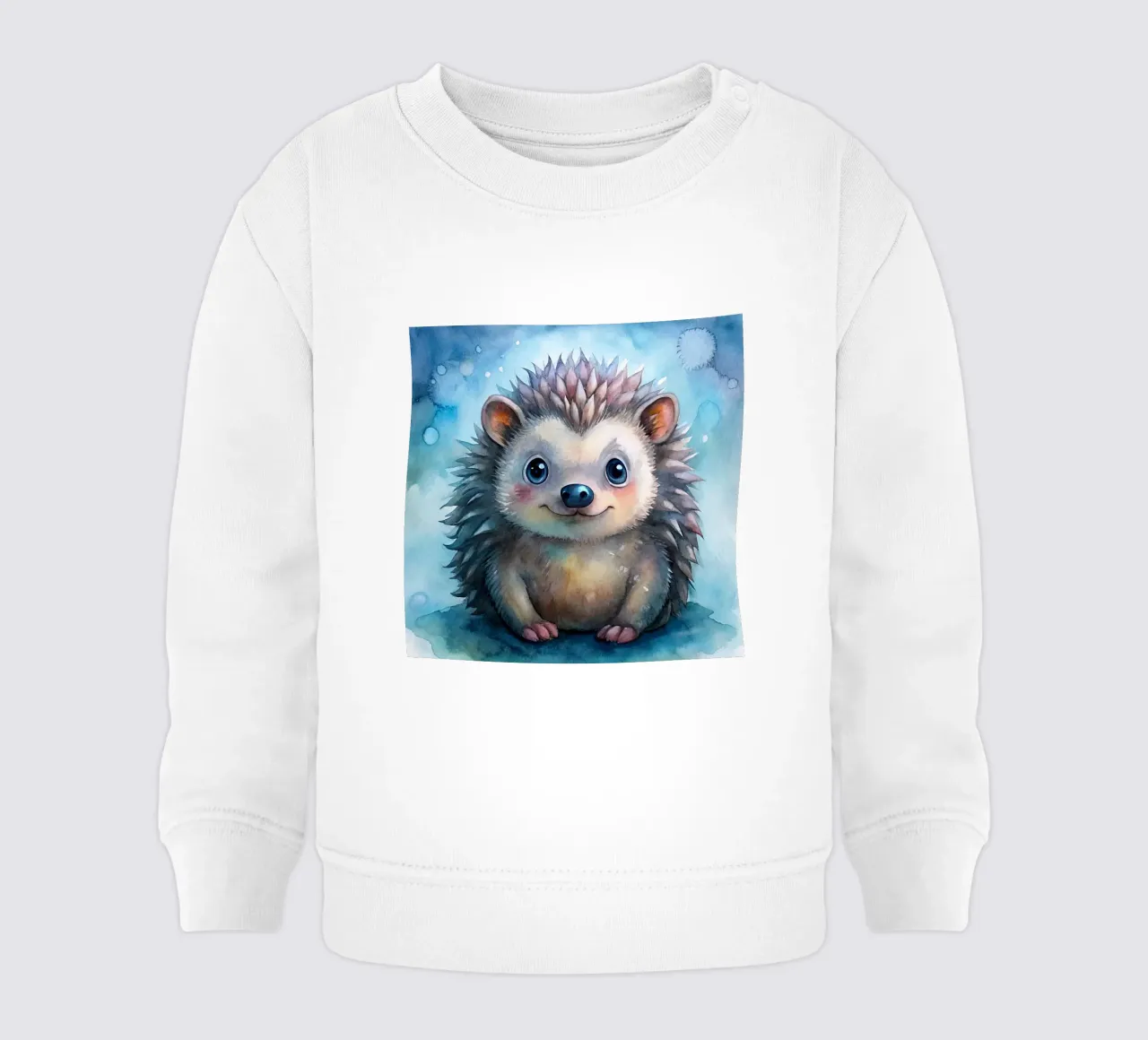 Un riccio molto felice felpa neonato da 🎁 ARTVI-SHOP