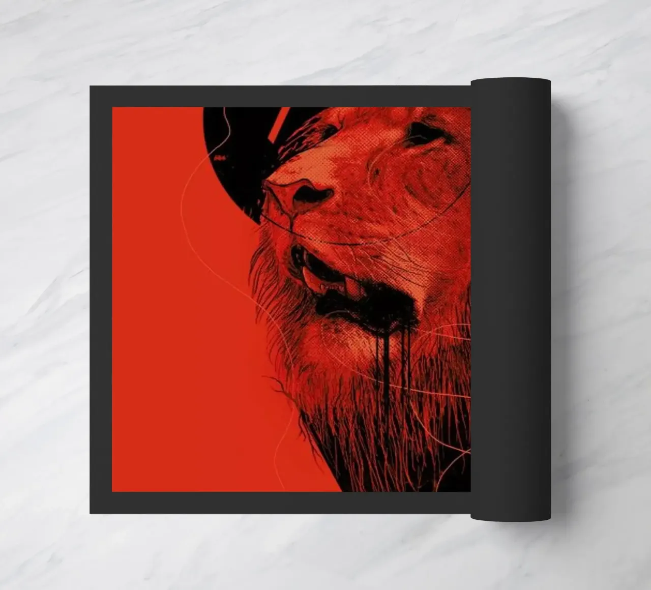 Hunger Strike doormat by Nicebleed