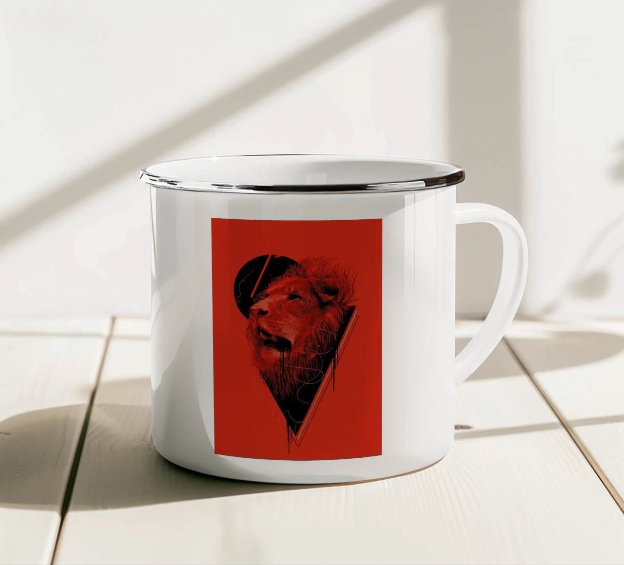 Hunger Strike tazza in smalto da Nicebleed
