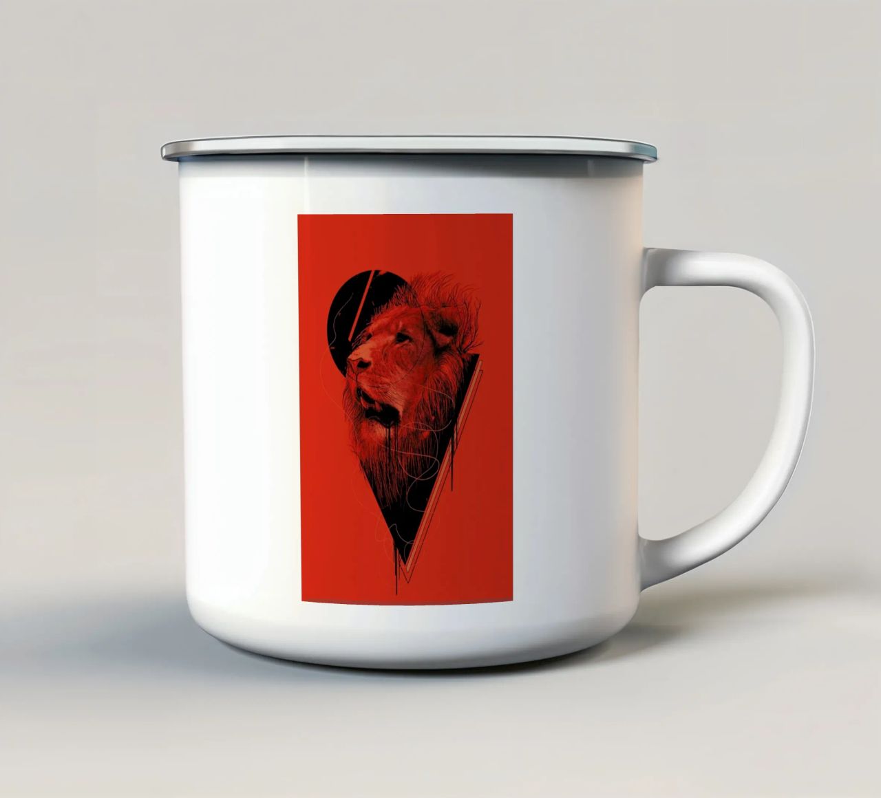 Hunger Strike tazza in smalto da Nicebleed