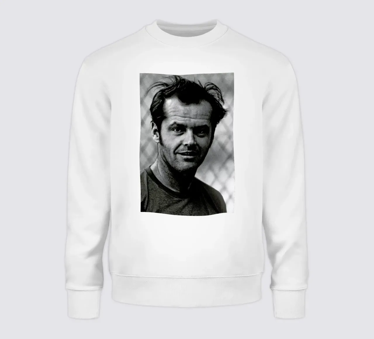 Jack Nicholson in 'One Flew Over the Cuckoo's Nest' Sweatshirt von Gallery Print and Art Limited