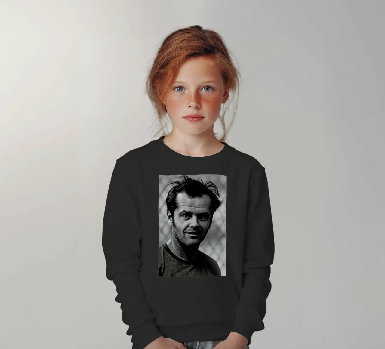 Jack Nicholson in 'One Flew Over the Cuckoo's Nest' felpa bambino da Gallery Print and Art Limited