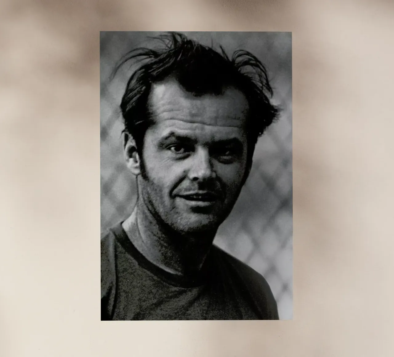 Jack Nicholson in 'One Flew Over the Cuckoo's Nest' pellicola backlit da Gallery Print and Art Limited
