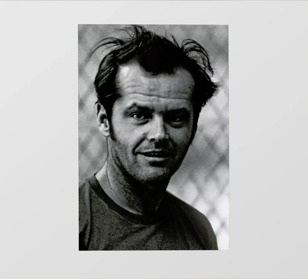 Jack Nicholson in 'One Flew Over the Cuckoo's Nest' pellicola backlit da Gallery Print and Art Limited