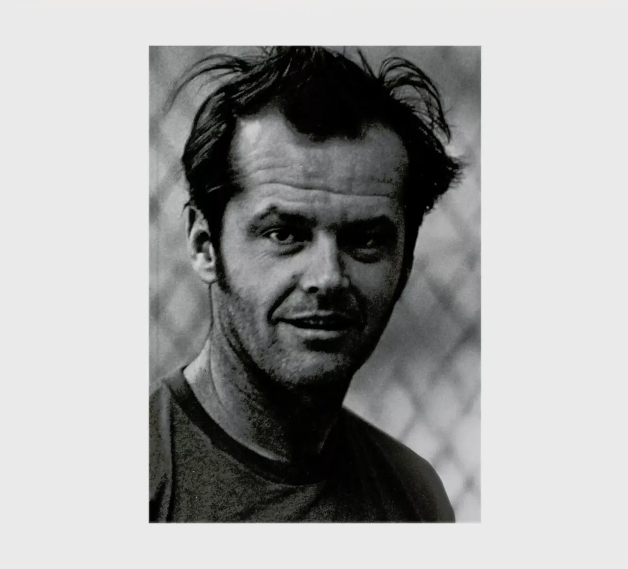 Jack Nicholson in 'One Flew Over the Cuckoo's Nest' notebook by Gallery Print and Art Limited