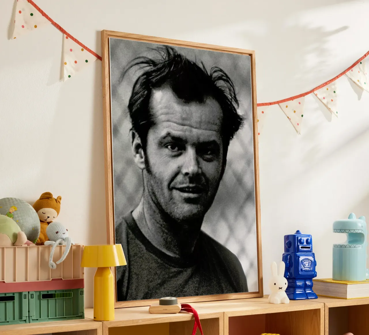 Jack Nicholson in 'One Flew Over the Cuckoo's Nest' plexiglass da Gallery Print and Art Limited