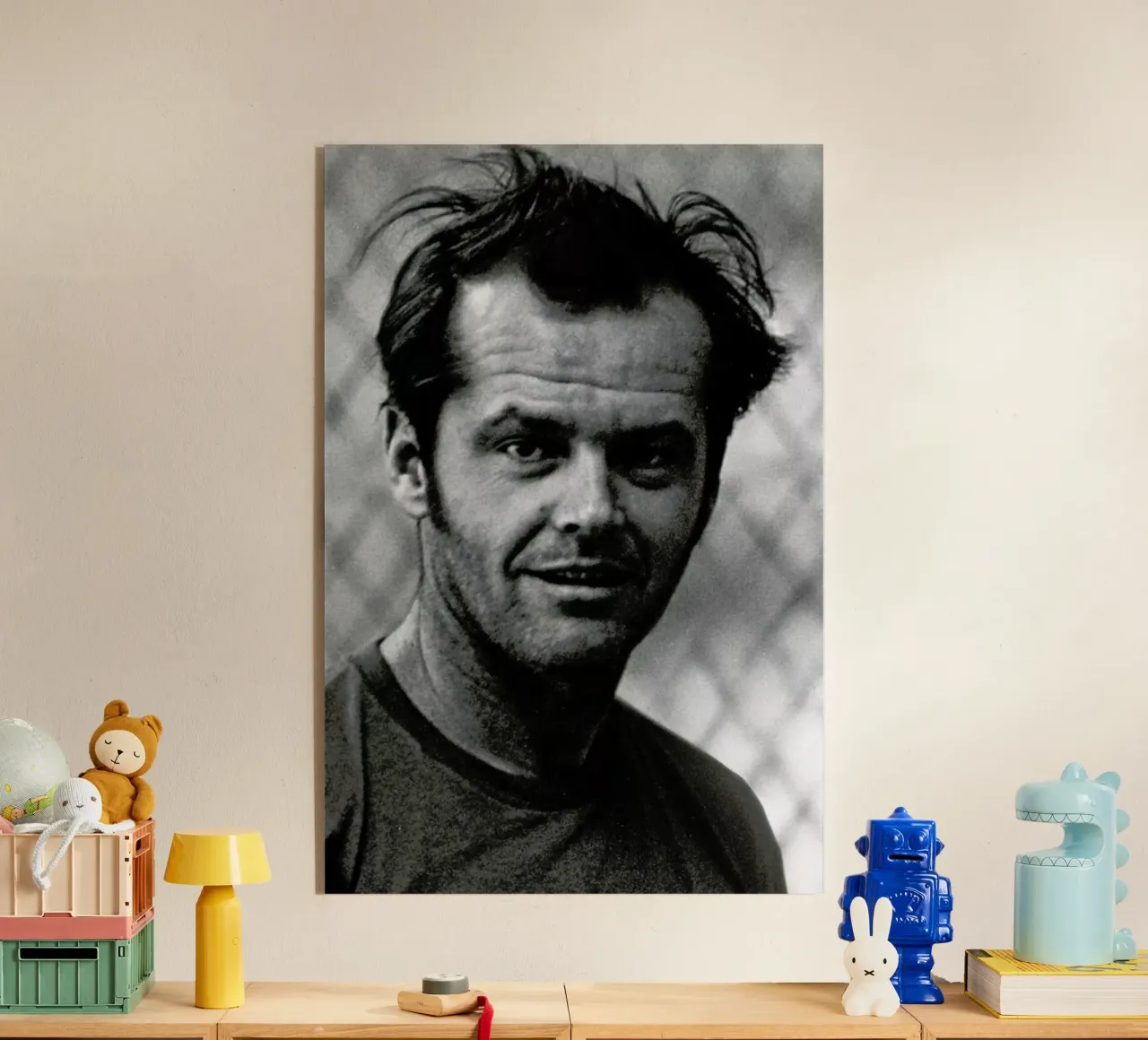 Jack Nicholson in 'One Flew Over the Cuckoo's Nest' plexiglass da Gallery Print and Art Limited
