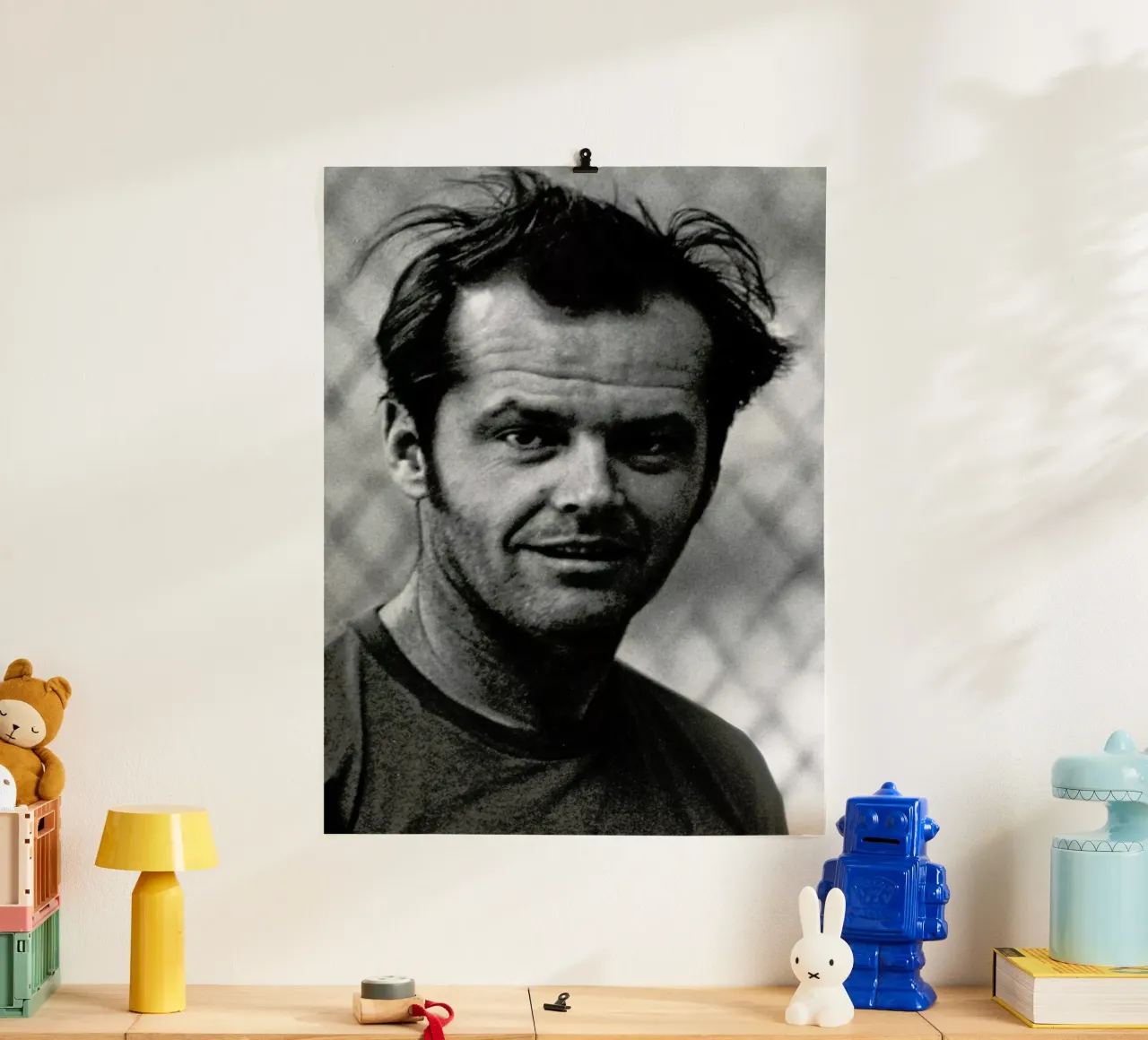 Jack Nicholson in 'One Flew Over the Cuckoo's Nest' carta hahnemühle da Gallery Print and Art Limited
