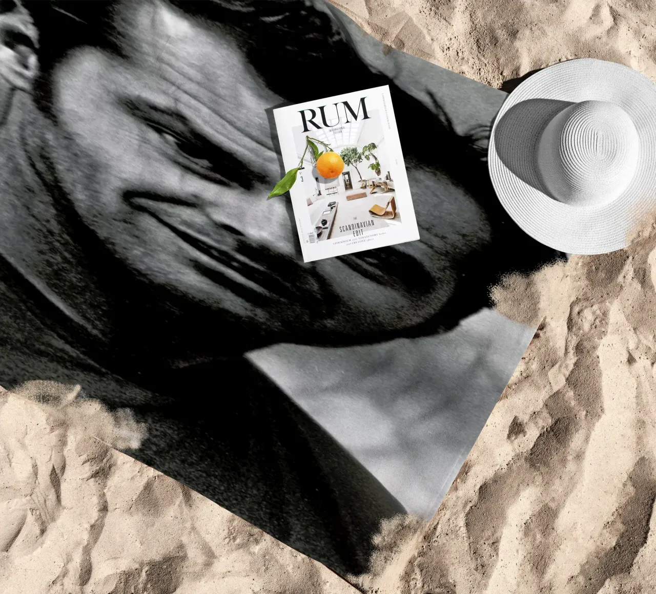 Jack Nicholson in 'One Flew Over the Cuckoo's Nest' telo mare da Gallery Print and Art Limited