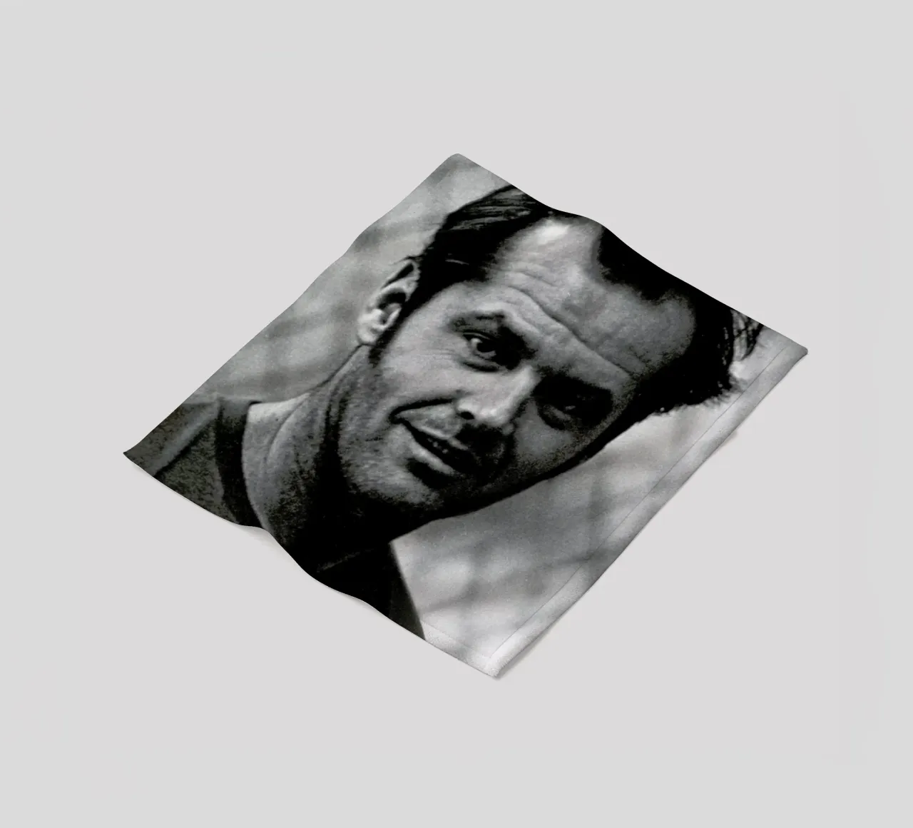 Jack Nicholson in 'One Flew Over the Cuckoo's Nest' coperta in pile da Gallery Print and Art Limited