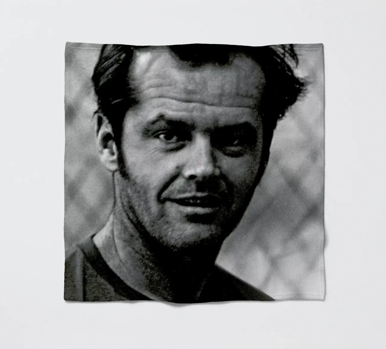 Jack Nicholson in 'One Flew Over the Cuckoo's Nest' coperta in pile da Gallery Print and Art Limited