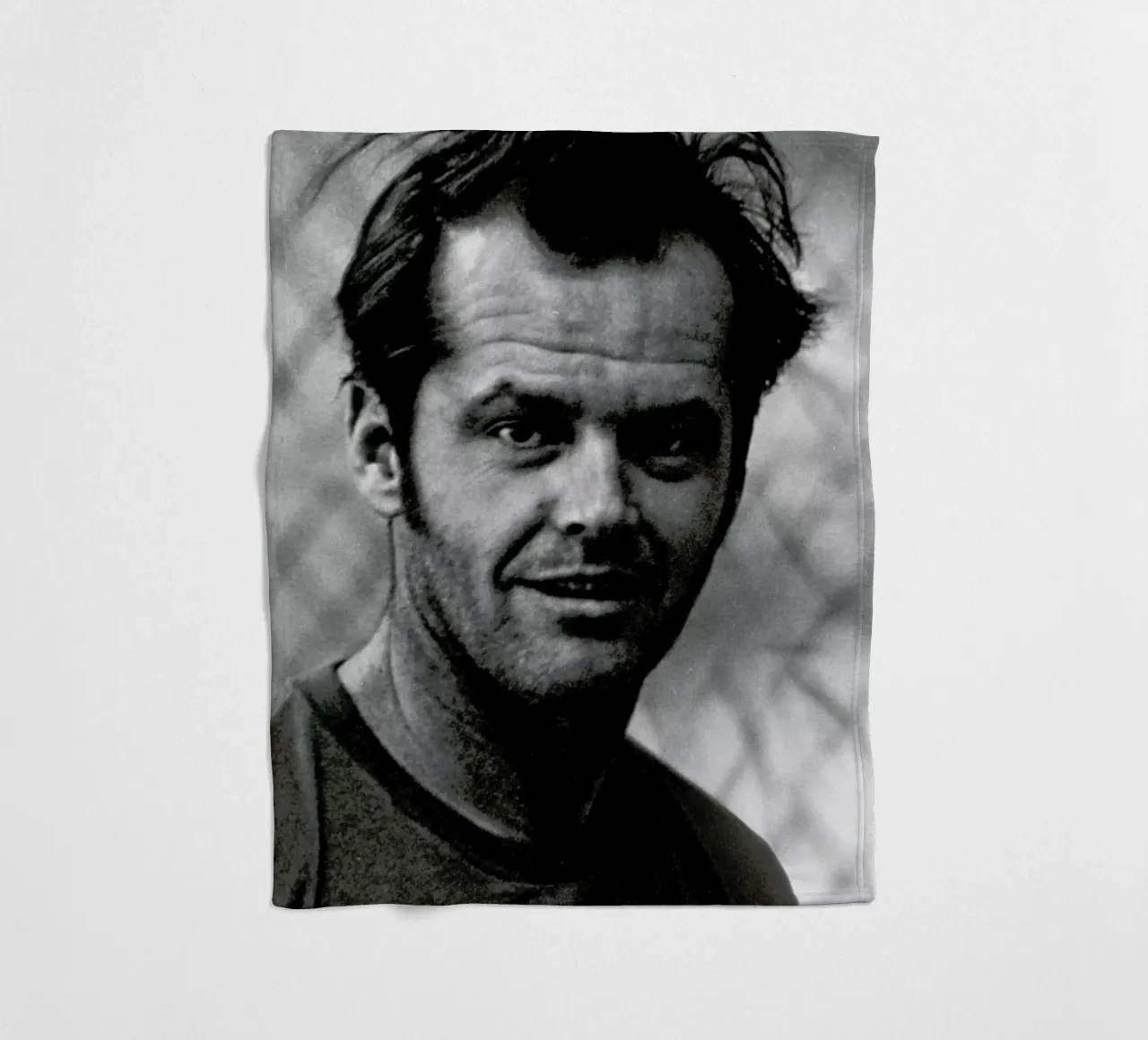 Jack Nicholson in 'One Flew Over the Cuckoo's Nest' coperta in pile da Gallery Print and Art Limited