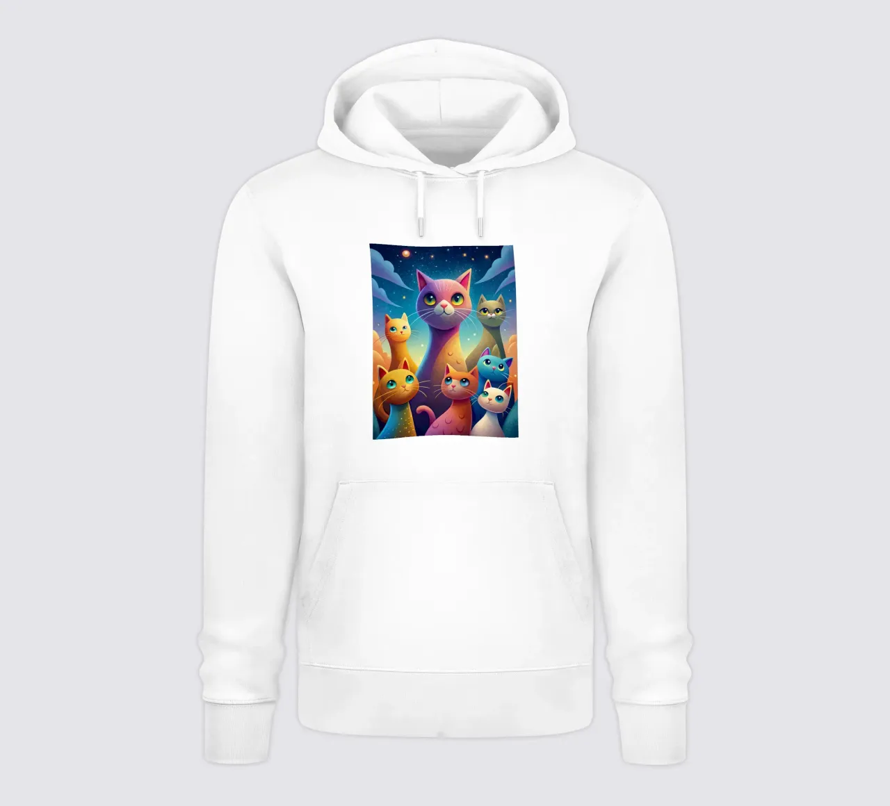 La banda dei gatti felpa con cappuccio da 🎁 ARTVI-SHOP