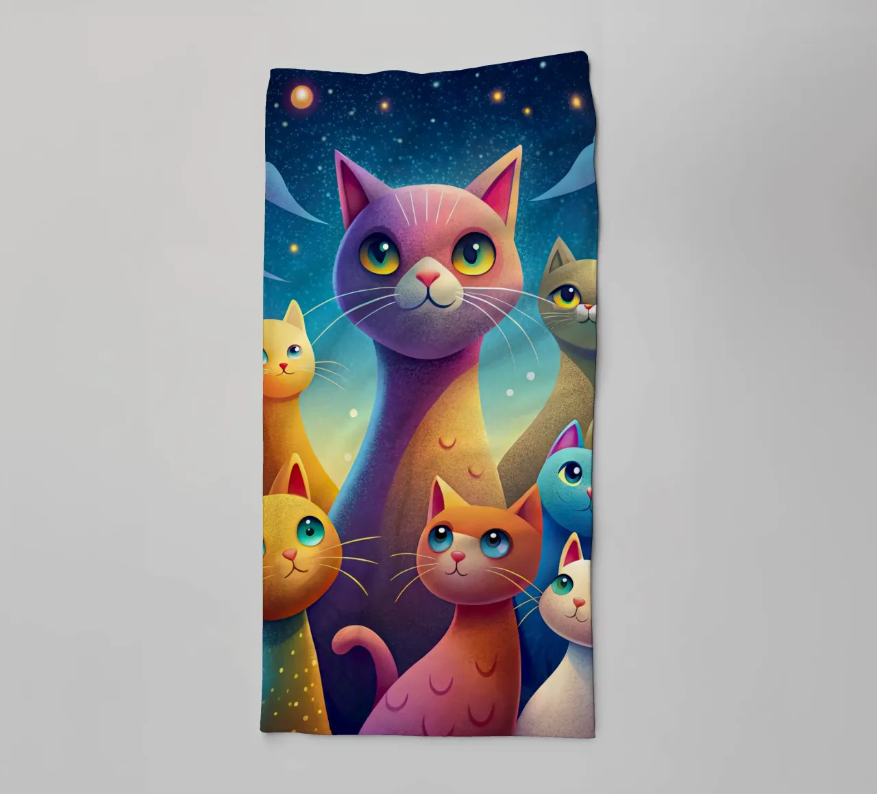La banda dei gatti asciugamano da bagno da 🎁 ARTVI-SHOP