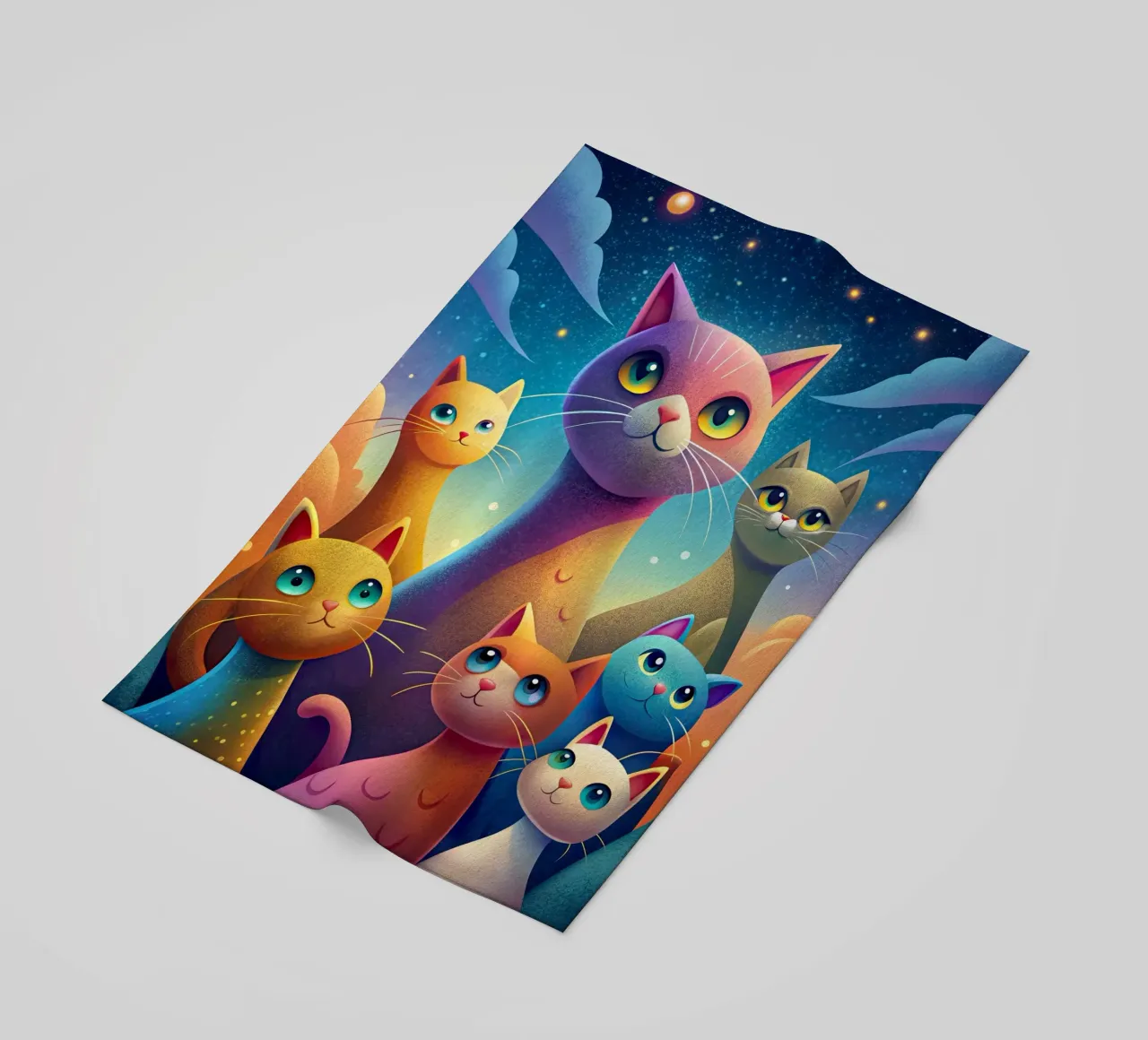 La banda dei gatti telo mare da 🎁 ARTVI-SHOP