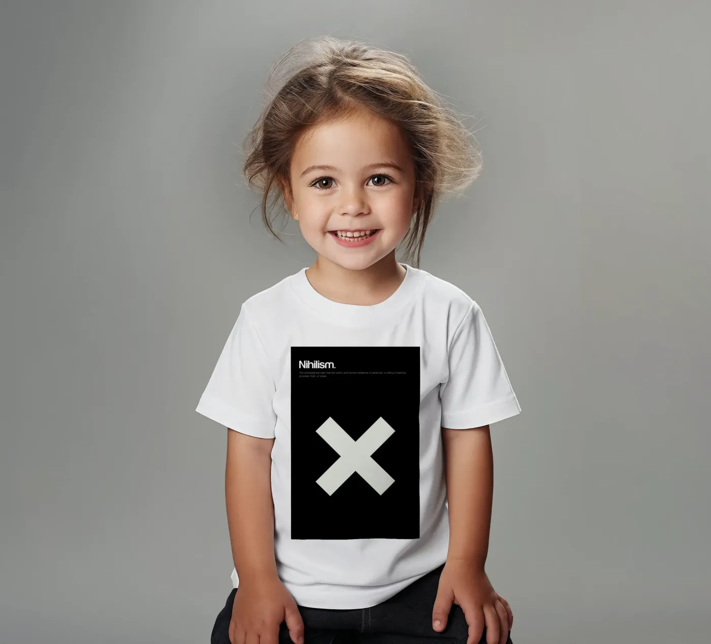 Nihilism t-shirt bambini da Genís Carreras
