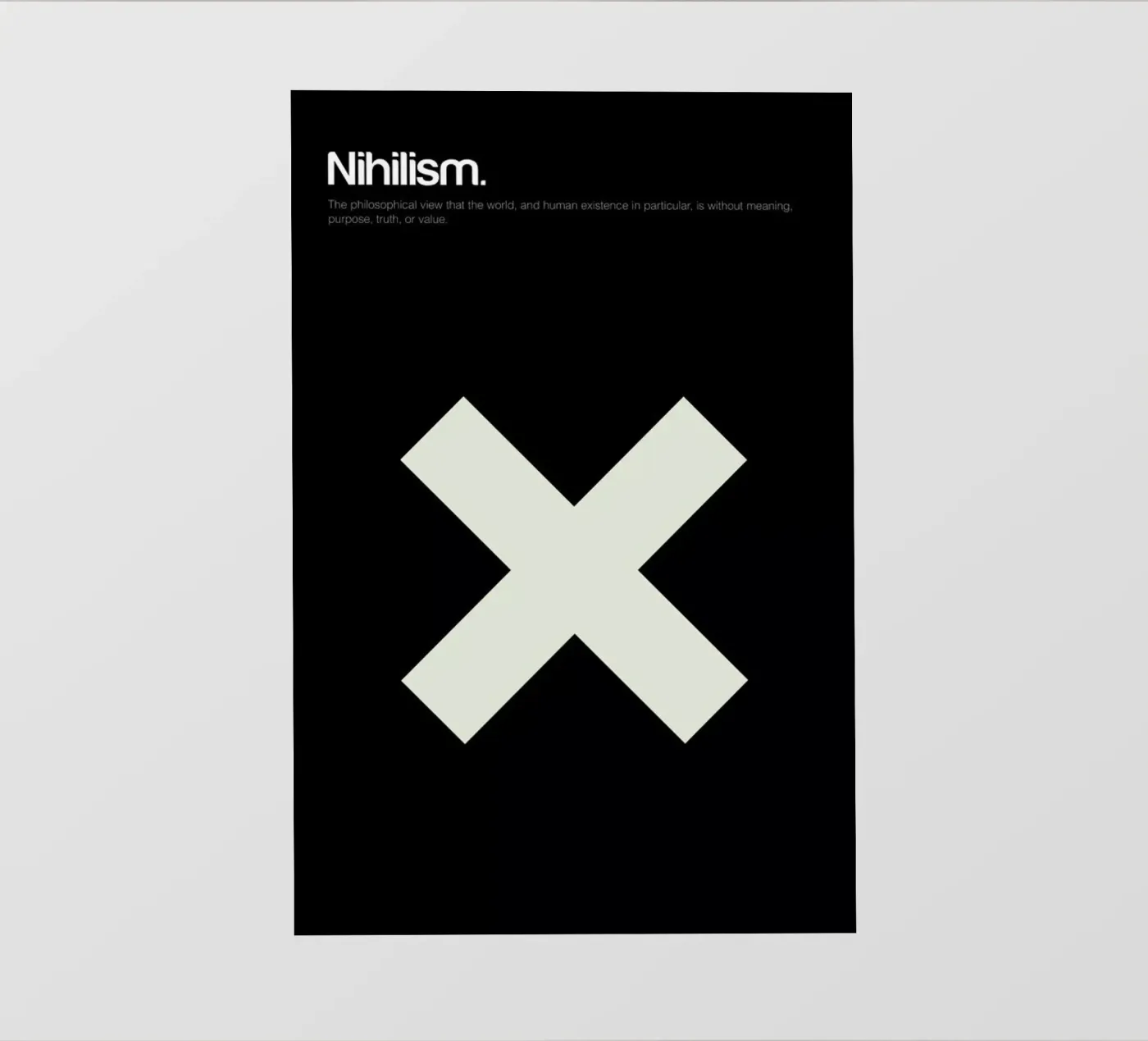 Nihilism pellicola backlit da Genís Carreras