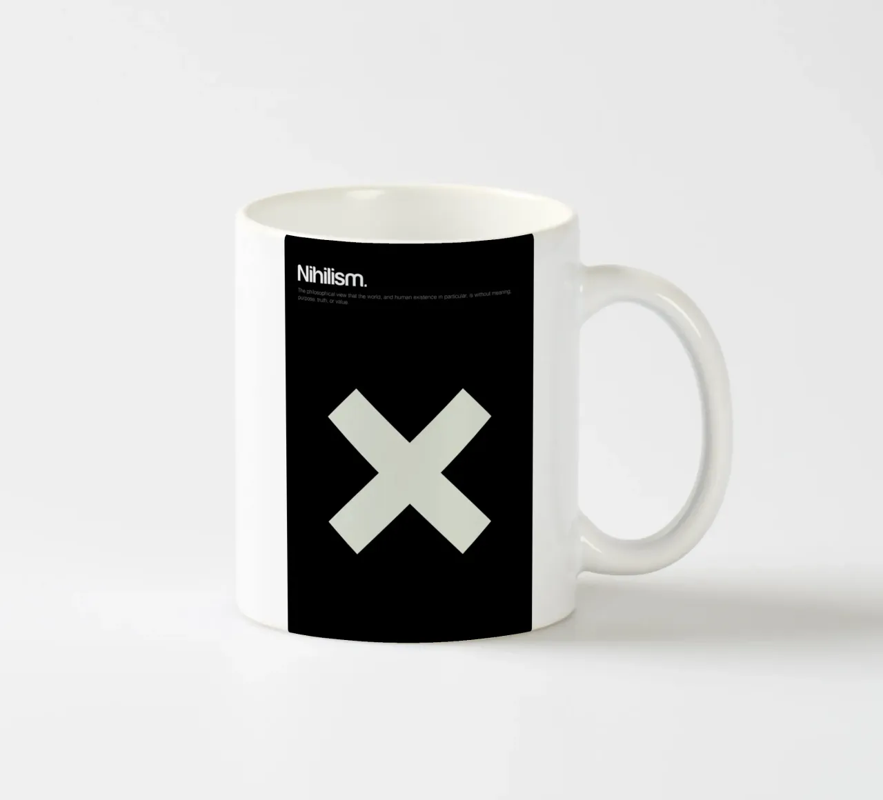 Nihilism tazza in ceramica da Genís Carreras