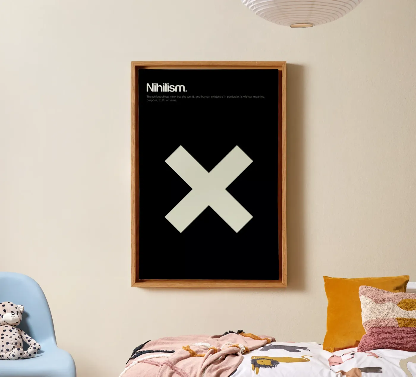 Nihilism canvas by Genís Carreras
