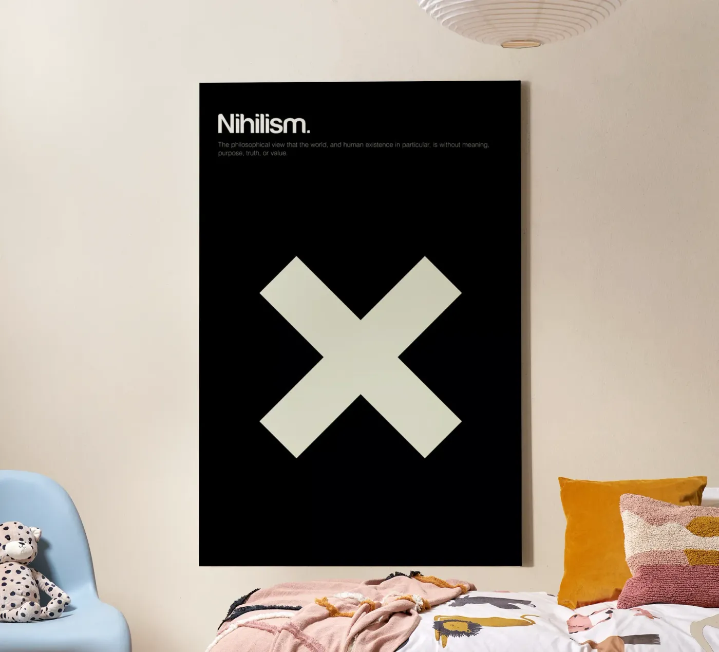 Nihilism canvas by Genís Carreras