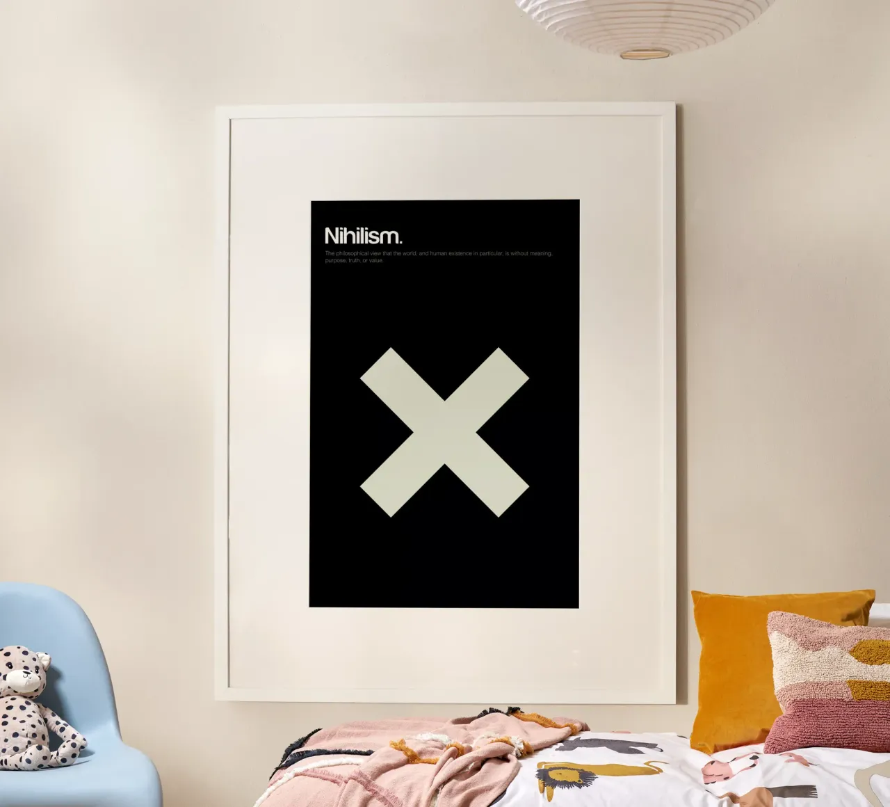 Nihilism poster van Genís Carreras