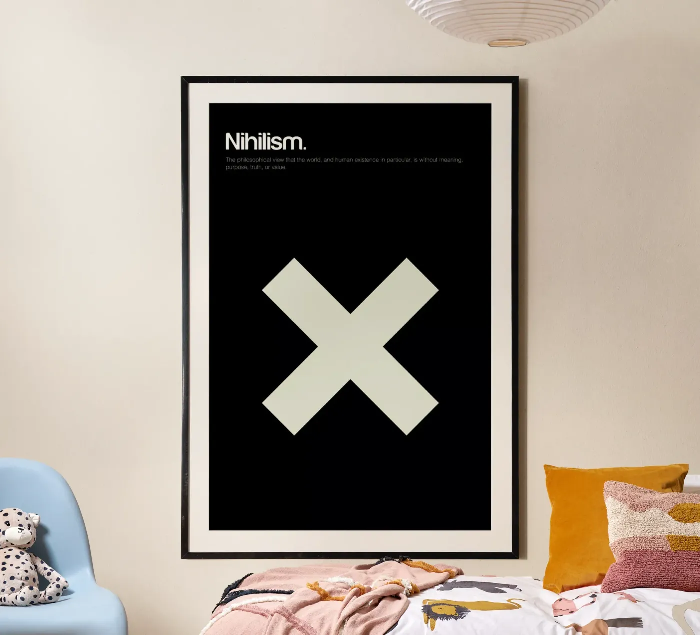 Nihilism poster van Genís Carreras