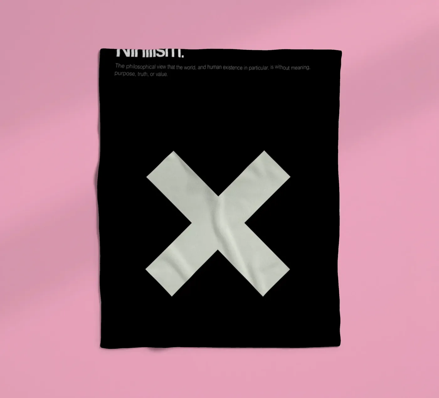 Nihilism fleecedeken van Genís Carreras