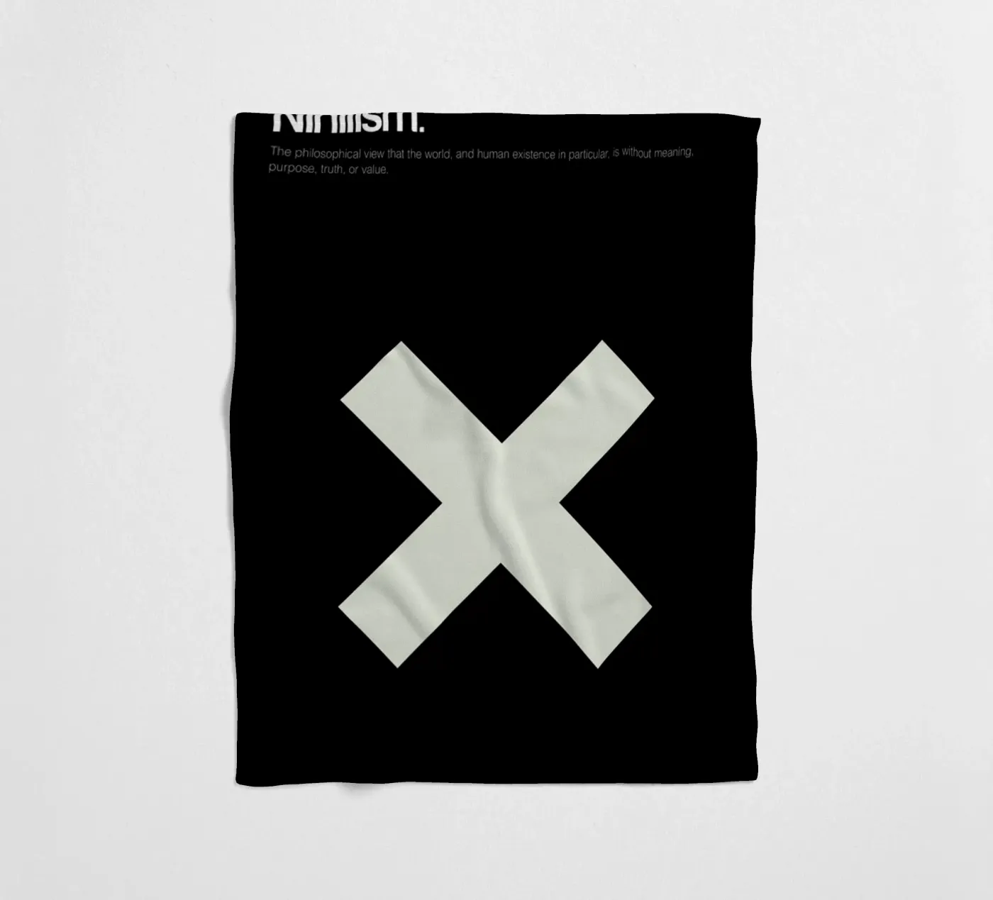 Nihilism fleecedeken van Genís Carreras