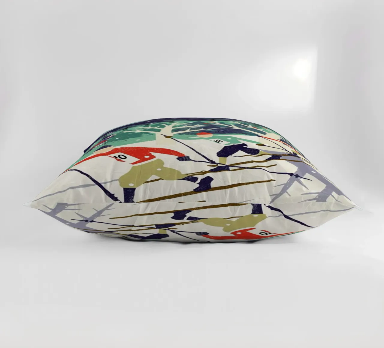 Skiers cuscino da Rocket68