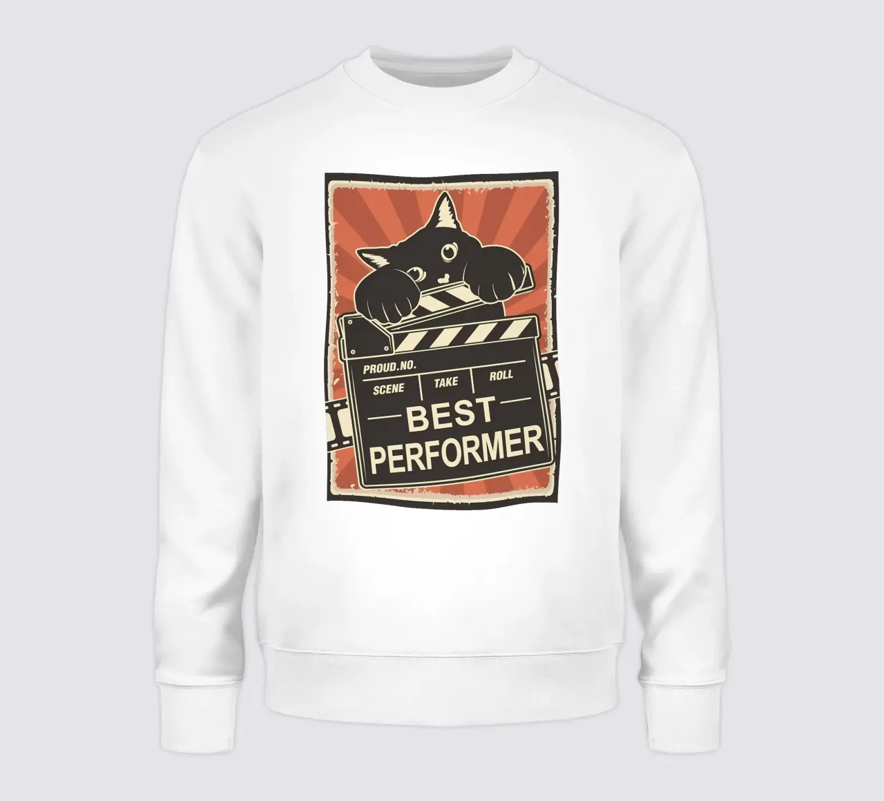 Gatto Best Peformer felpa da Monique A Hooper