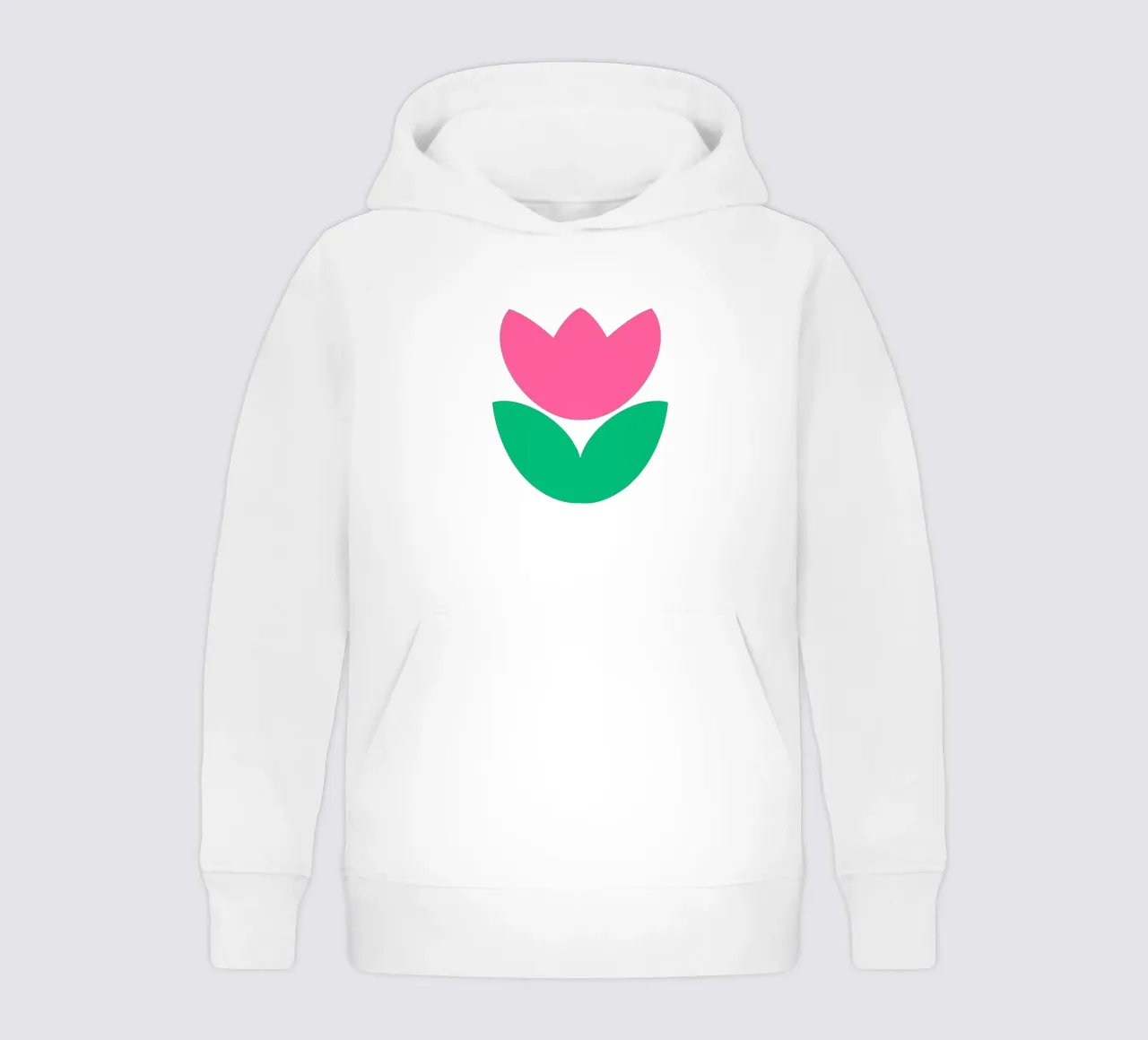 Tulipa spring felpa bambino con cappuccio da Miris bunte Modewelt