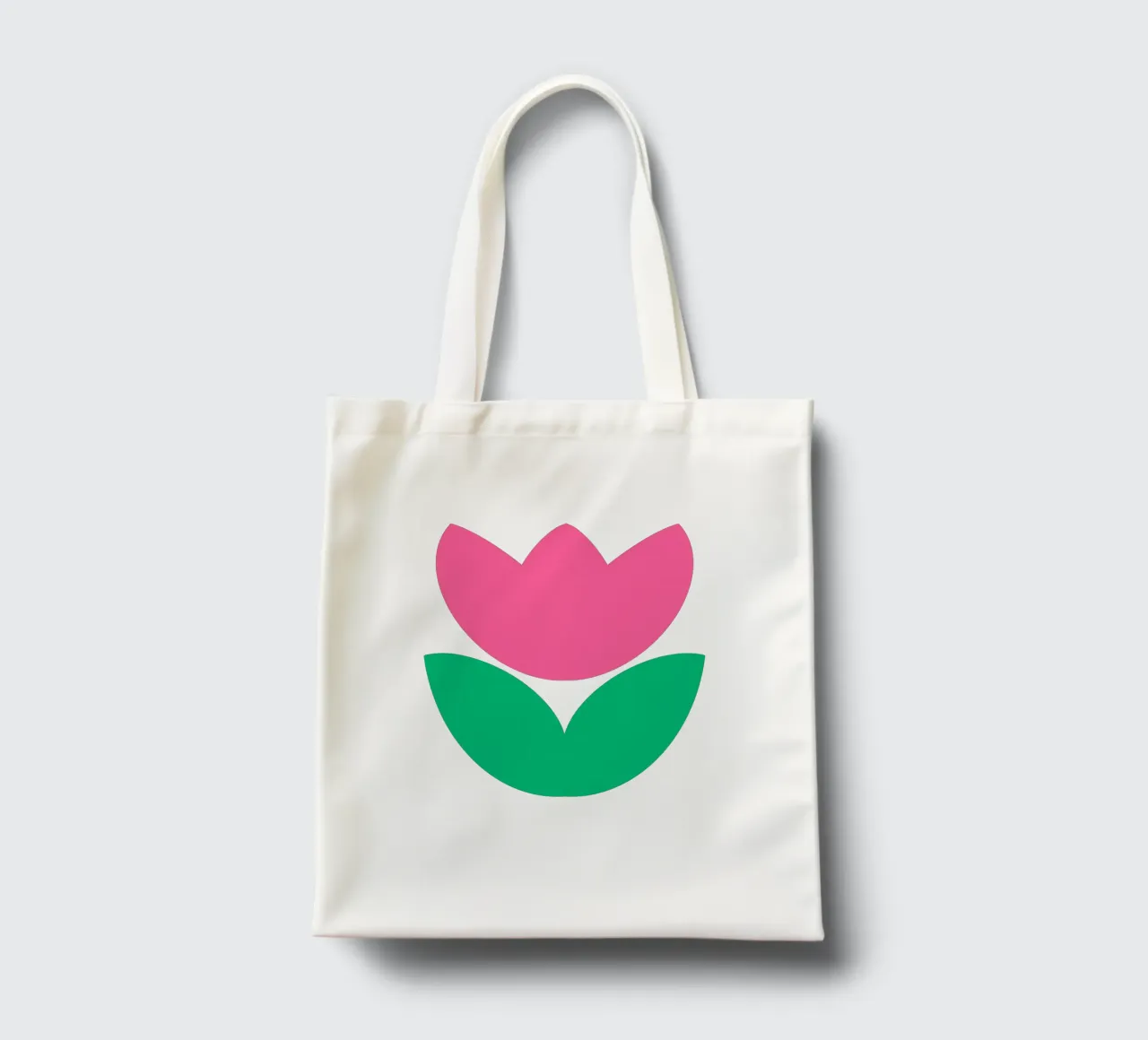 Tulipa spring borsa in juta da Miris bunte Modewelt