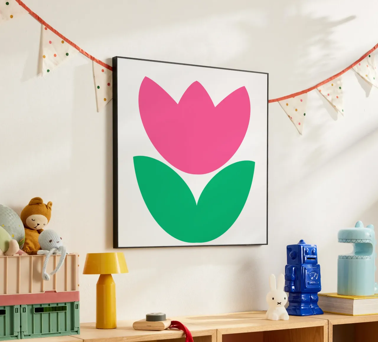 Tulipa spring alluminio dibond da Miris bunte Modewelt