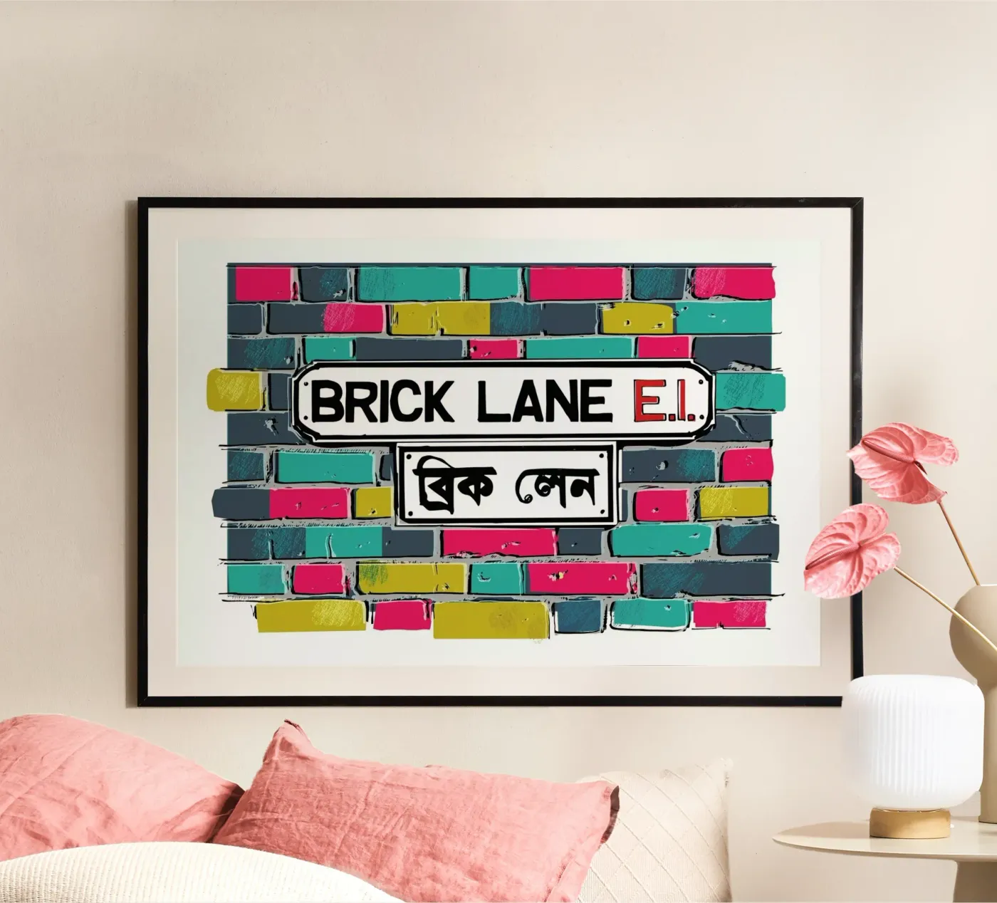 Brick Lane poster da Rocket68