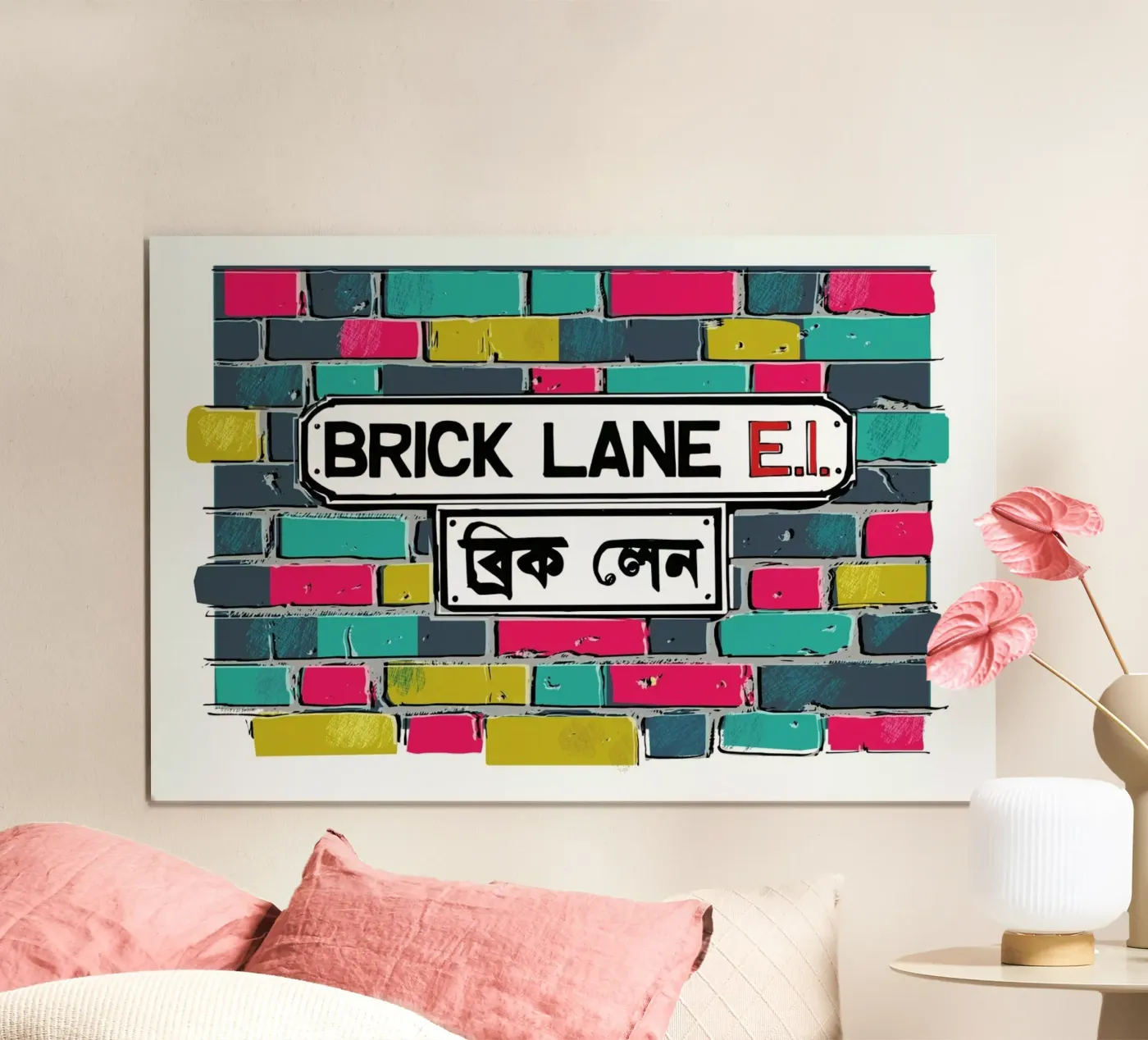 Brick Lane poster da Rocket68