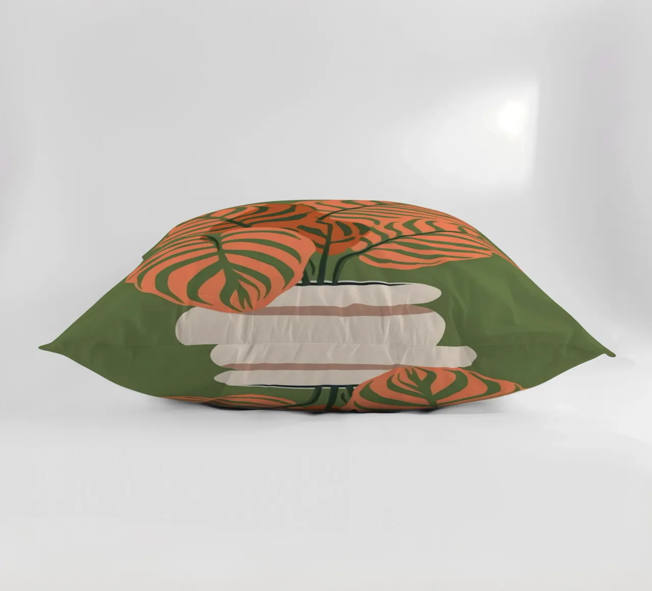 Illustrazione di piante in vaso cuscino da Seren Liodra