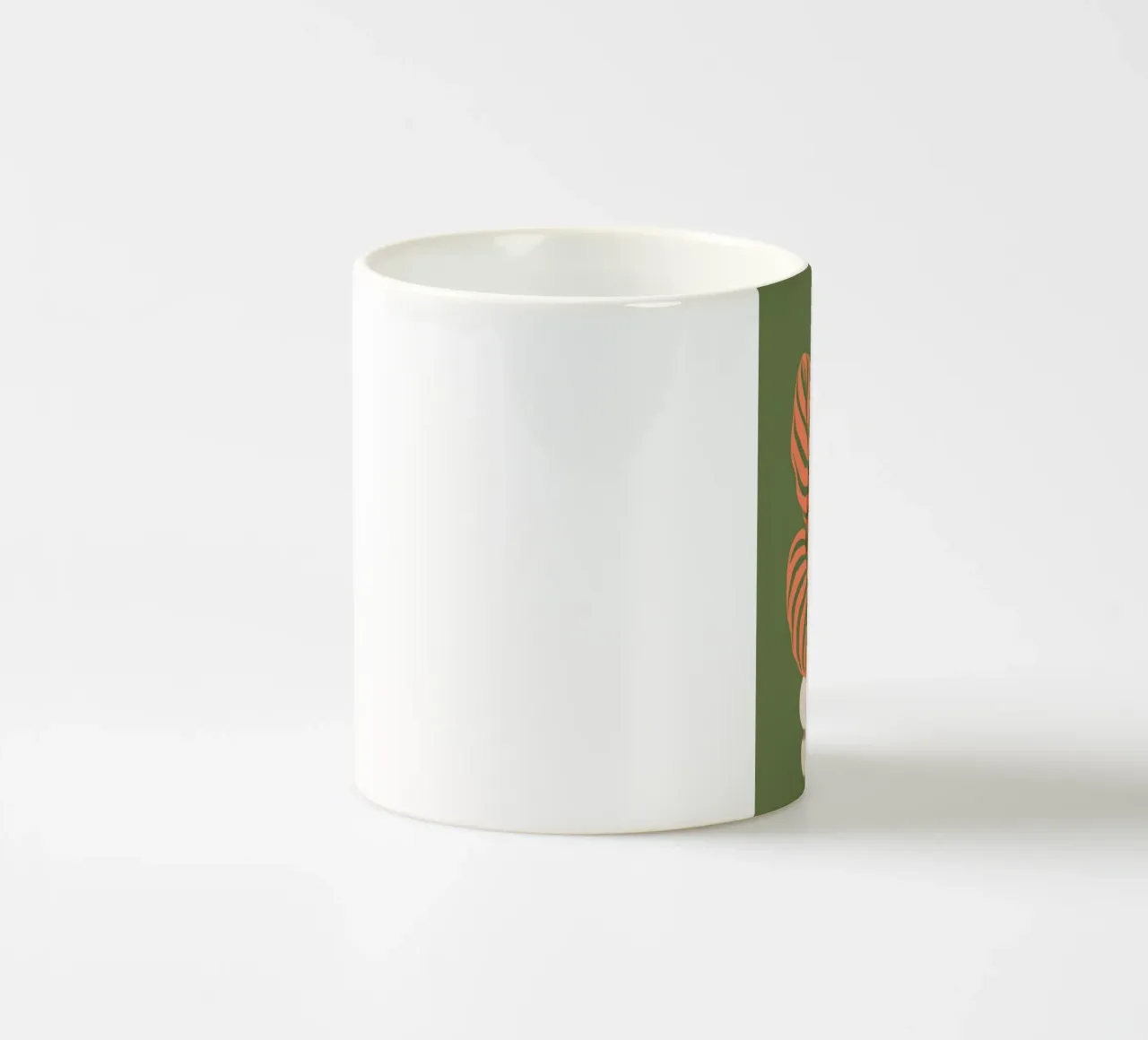Illustrazione di piante in vaso tazza in ceramica da Seren Liodra