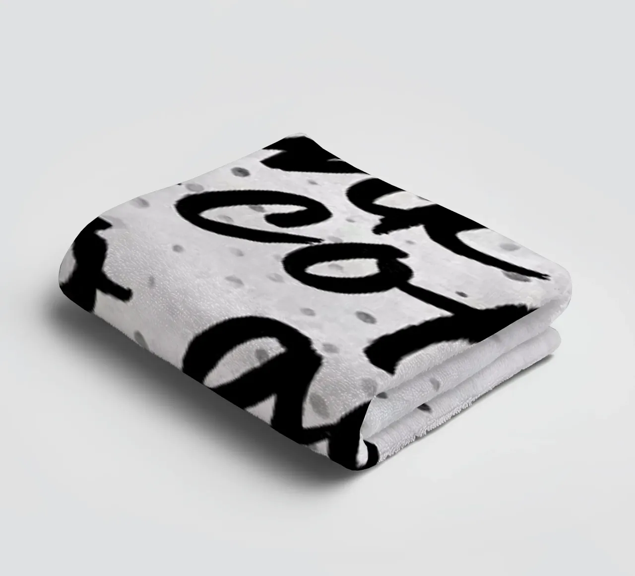 Drink Coffee and Do Good 2 towel by Elisabeth Fredriksson